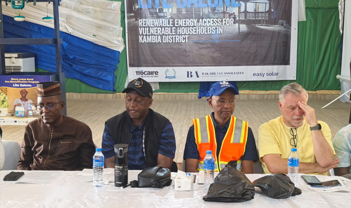 Households in Kambia District to benefit from the Lite Salone Programme – a Landmark Initiative Providing Solar Home Kits and Lamps to Light and Power Communities